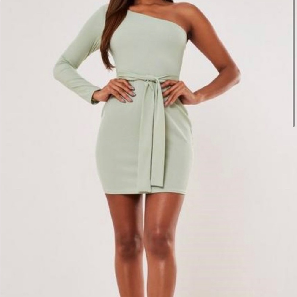 Green Mini dress